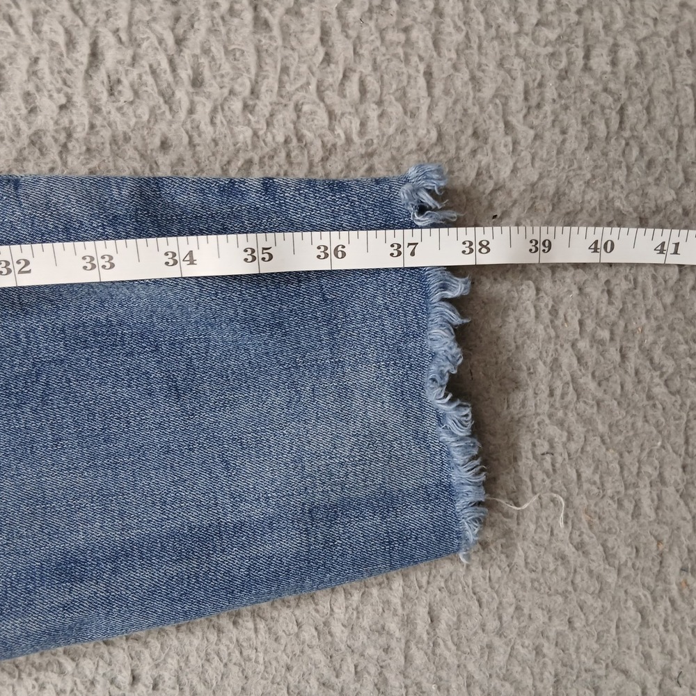 Thrill Jeans Patchwork Distressed Straight Leg Wo… - image 10